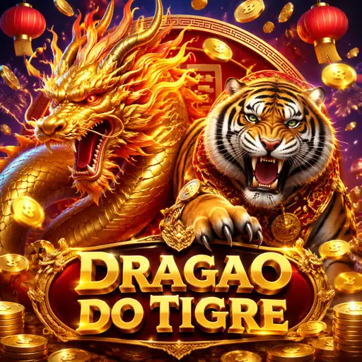 Mesa de Dragon Tiger com uma carta para cada lado